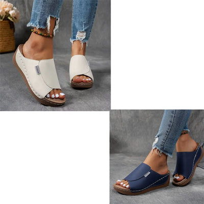 Comfy Arch Support Thongs – Plain Women's Sandals – Breathable