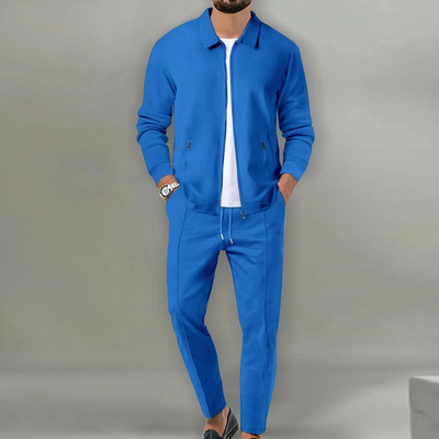 DARIO | TWO-PIECE SET WITH ZIP VEST
