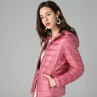 Dagmar Gevoerde Mid-Season Jacket | Salmon