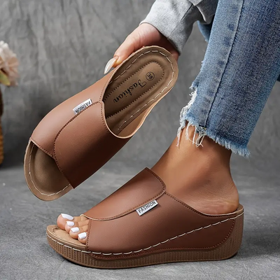 Comfy Arch Support Thongs – Plain Women's Sandals – Breathable