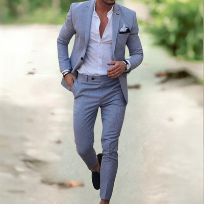 Simone - Men's Elegant Suit (Jacket + Trousers)