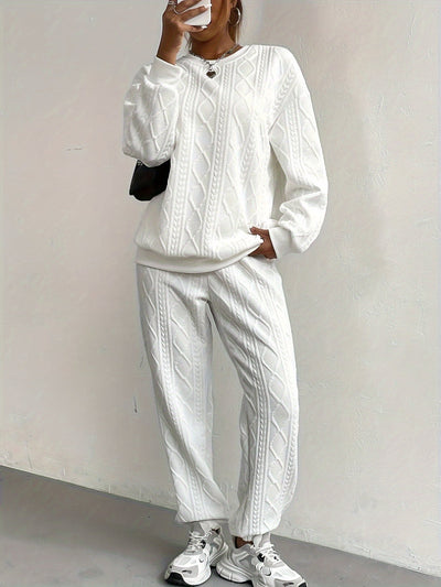 Suzan - Cozy Textured Loungewear Set