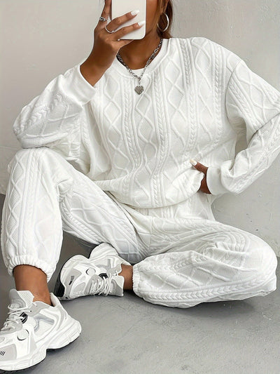 Suzan - Cozy Textured Loungewear Set