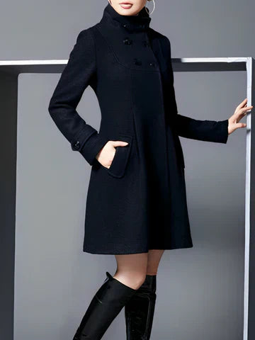 Amarie - Hooded Dress Coat