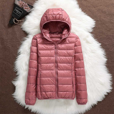 Dagmar Gevoerde Mid-Season Jacket | Salmon