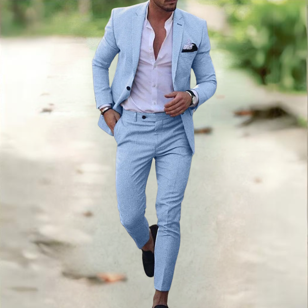 Simone - Men's Elegant Suit (Jacket + Trousers)