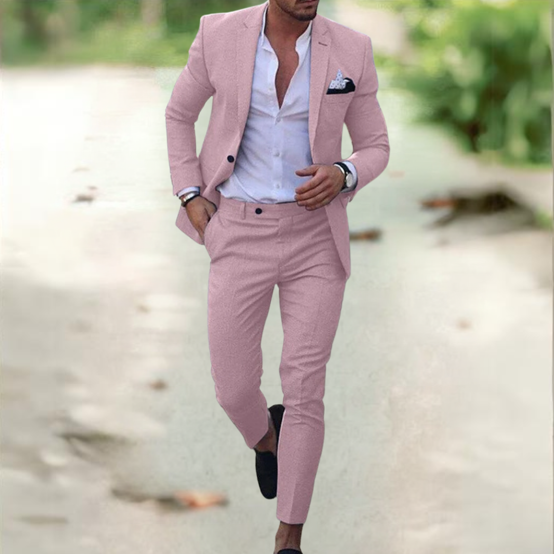 Simone - Men's Elegant Suit (Jacket + Trousers)