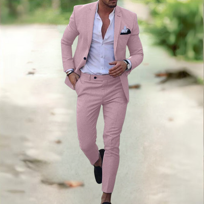 Simone - Men's Elegant Suit (Jacket + Trousers)