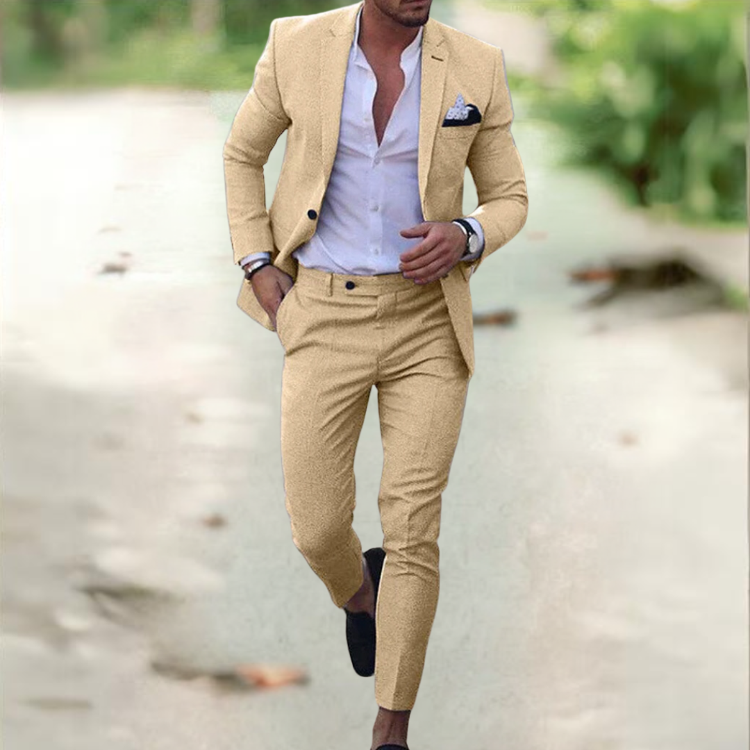 Simone - Men's Elegant Suit (Jacket + Trousers)