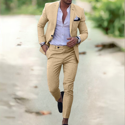Simone - Men's Elegant Suit (Jacket + Trousers)