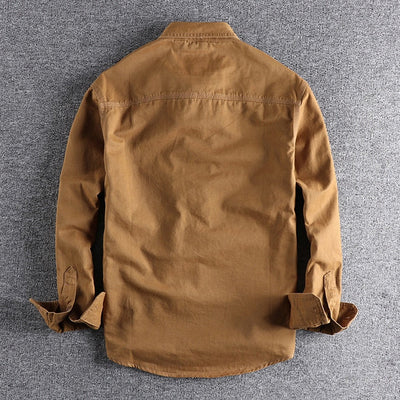 Leo | Tailored Cotton Cargo Shirt