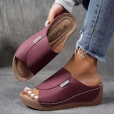 Comfy Arch Support Thongs – Plain Women's Sandals – Breathable
