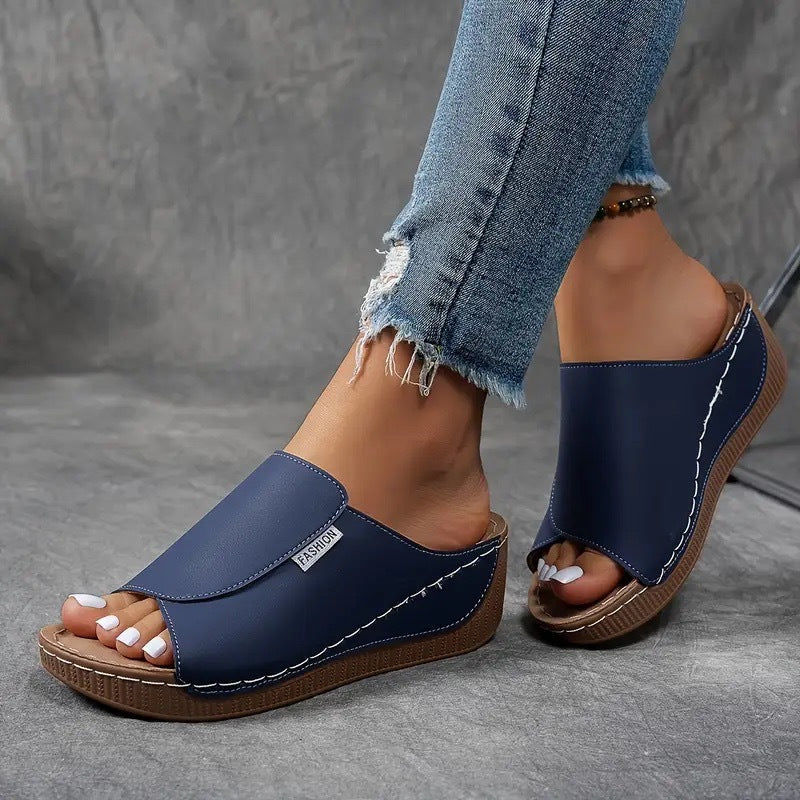Comfy Arch Support Thongs – Plain Women's Sandals – Breathable