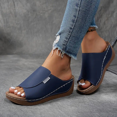 Comfy Arch Support Thongs – Plain Women's Sandals – Breathable