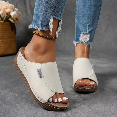Comfy Arch Support Thongs – Plain Women's Sandals – Breathable