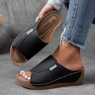 Comfy Arch Support Thongs – Plain Women's Sandals – Breathable