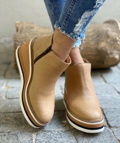 Marielle - Casual Wedge Ankle Boots