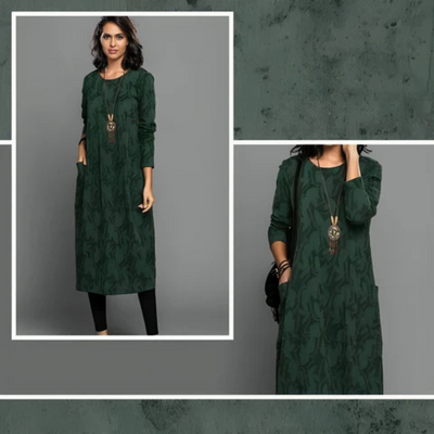 Bertha | Elegant Winter Dress