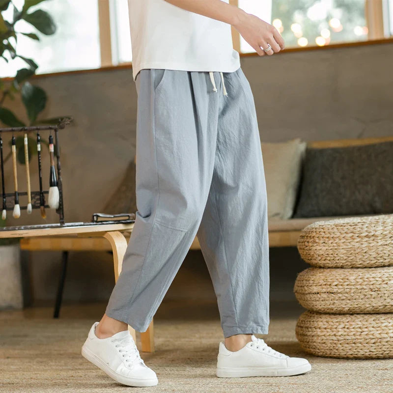 Vallier | Men’s Casual Cotton Trousers