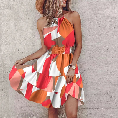 Laura - Chic Halter Dress