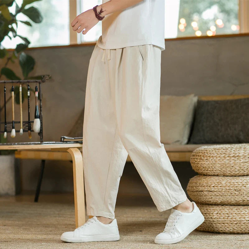 Vallier | Men’s Casual Cotton Trousers