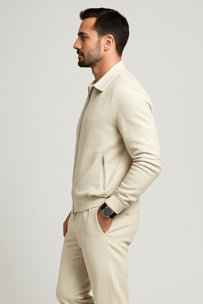 DARIO | TWO-PIECE SET WITH ZIP VEST