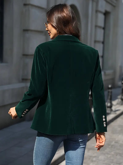 Isabella™ | Elegant velvet blazer