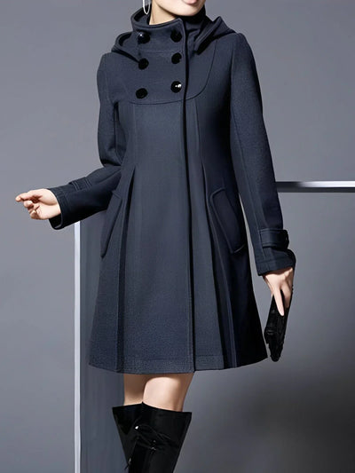 Amarie - Hooded Dress Coat