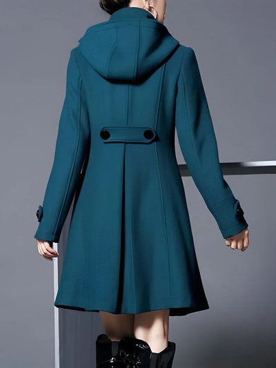 Amarie - Hooded Dress Coat
