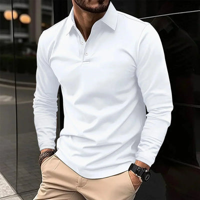 James | Casual Long-Sleeve Polo
