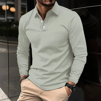 James | Casual Long-Sleeve Polo