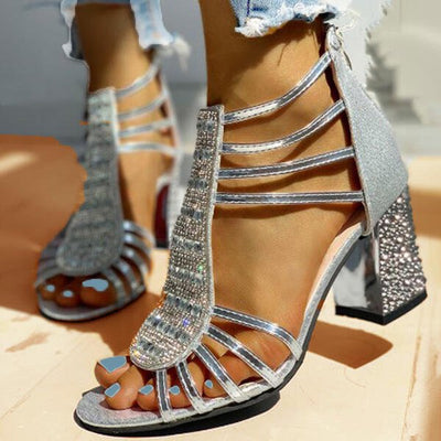 ORTHOLUX | Elegant & Comfort+ Heeled Sandals for Your Evenings