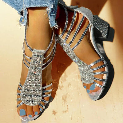 ORTHOLUX | Elegant & Comfort+ Heeled Sandals for Your Evenings